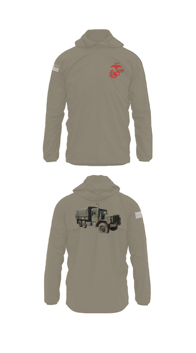 H&S Battalion HQ CO Station Motor T 63932738 Windbreaker - 61