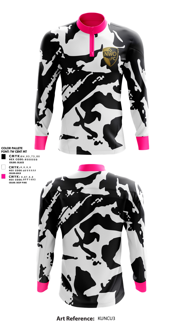 Quarter Zip Jacket, Northwest Optimist FC, Men's Soccer, Teamtime, Team time, sublimation, custom sports apparel, team uniforms, spirit wear, spiritwear, sports uniforms, custom shirts, team store, custom team store, fundraiser sports, apparel fundraiser