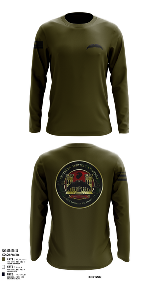 Long Sleeve Performance Shirt, Engineers Services Company, Marines, Teamtime, Team time, sublimation, custom sports apparel, team uniforms, spirit wear, spiritwear, sports uniforms, custom shirts, team store, custom team store, fundraiser sports, apparel fundraiser