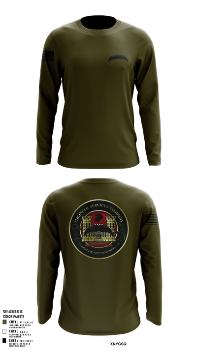 Engineers Services Company 56749194 Long Sleeve Performance Shirt 22