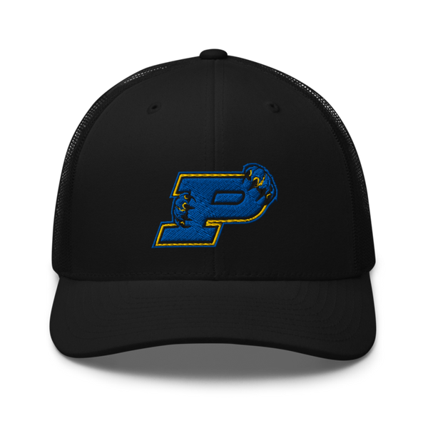 Parlier High School Basketball Retro Trucker Hat | Yupoong 6606