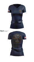 Cleveland Cliffs Fire Department Women's Short Sleeve V-neck Shirt - 23