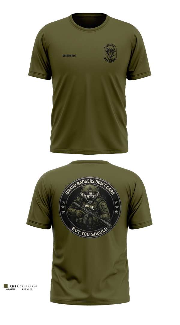 Old School Cotton Feel Shirt, Saginaw Police Emergency Services Team, Police, Teamtime, Team time, sublimation, custom sports apparel, team uniforms, spirit wear, spiritwear, sports uniforms, custom shirts, team store, custom team store, fundraiser sports, apparel fundraiser