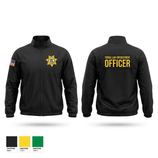 Windbreaker, Tribal Law Enforcement, Police, Teamtime, Team time, sublimation, custom sports apparel, team uniforms, spirit wear, spiritwear, sports uniforms, custom shirts, team store, custom team store, fundraiser sports, apparel fundraiser