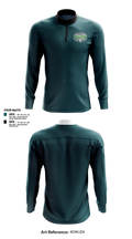 Walter Johnson High School Wildcats 54894865 Quarter Zip Jacket - 6