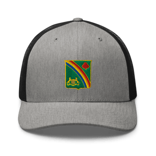 1st Battalion 69th Infantry Regiment 40459574 Retro Trucker Hat | Yupoong 6606
