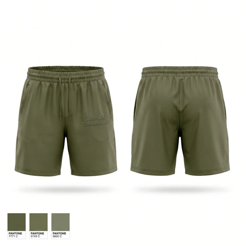 Athletic Shorts With Pockets, Queen City Community, Fire Department, Teamtime, Team time, sublimation, custom sports apparel, team uniforms, spirit wear, spiritwear, sports uniforms, custom shirts, team store, custom team store, fundraiser sports, apparel fundraiser