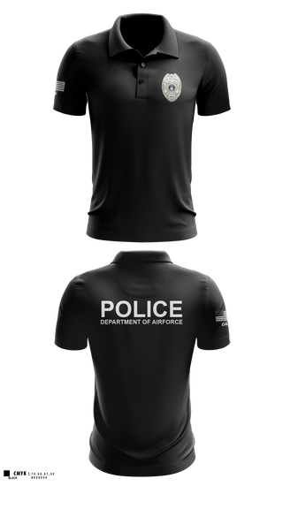 Short Sleeve Performance Polo, DEPARTMENT OF AIRFORCE, Police, Teamtime, Team time, sublimation, custom sports apparel, team uniforms, spirit wear, spiritwear, sports uniforms, custom shirts, team store, custom team store, fundraiser sports, apparel fundraiser