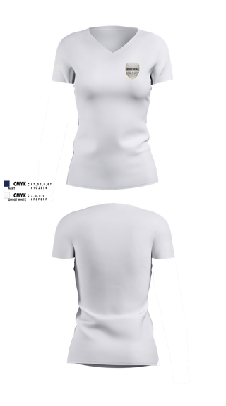 Womens Short Sleeve Vneck Shirt, , Police, Teamtime, Team time, sublimation, custom sports apparel, team uniforms, spirit wear, spiritwear, sports uniforms, custom shirts, team store, custom team store, fundraiser sports, apparel fundraiser