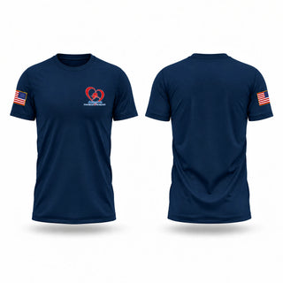 Old School Cotton Feel Shirt, Alaska Medical Transport, EMS/EMT, Teamtime, Team time, sublimation, custom sports apparel, team uniforms, spirit wear, spiritwear, sports uniforms, custom shirts, team store, custom team store, fundraiser sports, apparel fundraiser