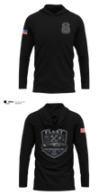 Fleet Long Sleeve Performance Shirt with hood - 6