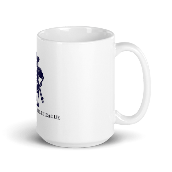 Ledyard Little League Softball 71163605 White Glossy Mug - Large
