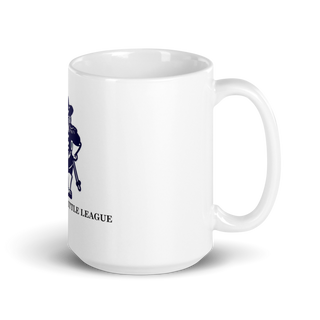 Ledyard Little League Softball 71163605 White Glossy Mug - Medium