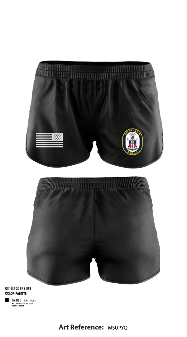 Ranger Panties, USS TRUXTUN DDG 103, Navy, Teamtime, Team time, sublimation, custom sports apparel, team uniforms, spirit wear, spiritwear, sports uniforms, custom shirts, team store, custom team store, fundraiser sports, apparel fundraiser