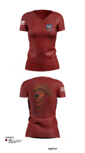 HHC, 311th (T)SC 14853900 Women's Short Sleeve V-neck Shirt - 102