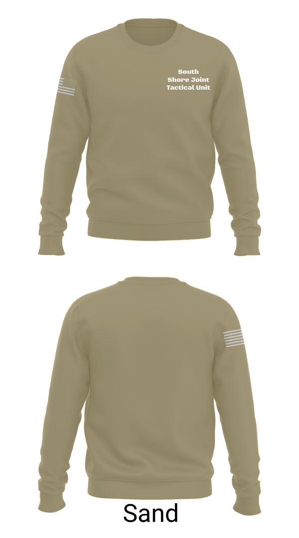 Crew Neck Sweatshirt, South Shore Joint Tactical Unit, , Teamtime, Team time, sublimation, custom sports apparel, team uniforms, spirit wear, spiritwear, sports uniforms, custom shirts, team store, custom team store, fundraiser sports, apparel fundraiser