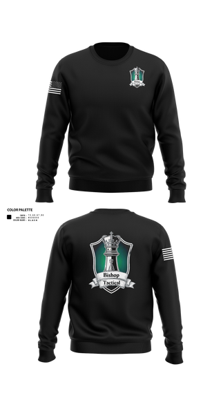 Crew Neck Sweatshirt, Bishop Tactical, , Teamtime, Team time, sublimation, custom sports apparel, team uniforms, spirit wear, spiritwear, sports uniforms, custom shirts, team store, custom team store, fundraiser sports, apparel fundraiser