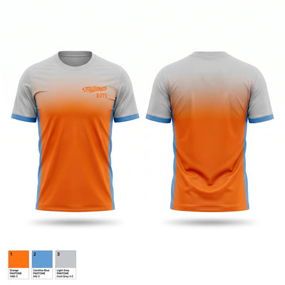 Milltown Boys Soft Poly Tee Cotton Like Feel - 1