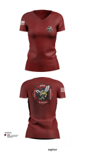 B-Shift 61265399 Women's Short Sleeve V-neck Shirt - 103