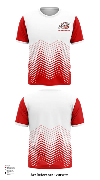 Short Sleeve Performance Shirt, Chevak Comets, Wrestling, Teamtime, Team time, sublimation, custom sports apparel, team uniforms, spirit wear, spiritwear, sports uniforms, custom shirts, team store, custom team store, fundraiser sports, apparel fundraiser