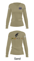 Adler Team 80022566 Women's Long Sleeve V-neck Shirt - 97