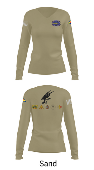 Womens Long Sleeve Vneck Shirt, Adler Team, , Teamtime, Team time, sublimation, custom sports apparel, team uniforms, spirit wear, spiritwear, sports uniforms, custom shirts, team store, custom team store, fundraiser sports, apparel fundraiser