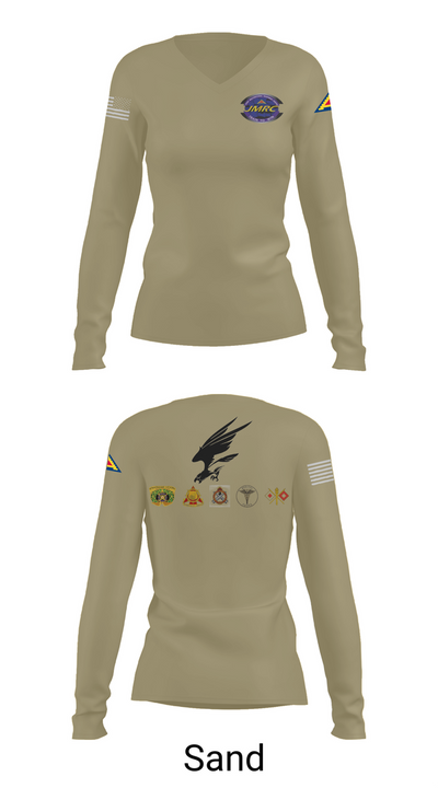 Adler Team 80022566 Women's Long Sleeve V-neck Shirt - 97