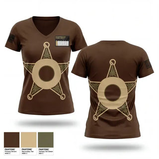 Womens Short Sleeve Vneck Shirt, Washington County Sheriff’s Office, Police, Teamtime, Team time, sublimation, custom sports apparel, team uniforms, spirit wear, spiritwear, sports uniforms, custom shirts, team store, custom team store, fundraiser sports, apparel fundraiser