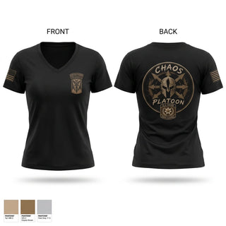 Womens Short Sleeve Vneck Shirt, D-2 CTF Defender, Army, Teamtime, Team time, sublimation, custom sports apparel, team uniforms, spirit wear, spiritwear, sports uniforms, custom shirts, team store, custom team store, fundraiser sports, apparel fundraiser