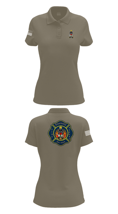 Guernsey Fire & Rescue 73903813 Women's Short Sleeve Performance Polo  - 75