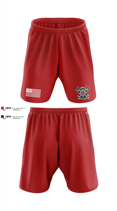 Socorro fire department  Athletic Shorts With Pockets - 2