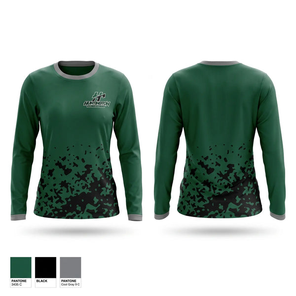 Long Sleeve Performance Shirt, Huntington University, Cheer, Teamtime, Team time, sublimation, custom sports apparel, team uniforms, spirit wear, spiritwear, sports uniforms, custom shirts, team store, custom team store, fundraiser sports, apparel fundraiser