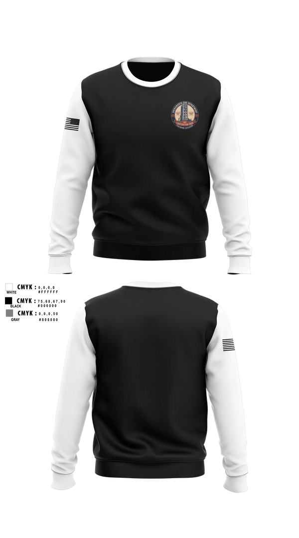 Crew Neck Sweatshirt, SFD Training, Fire Department, Teamtime, Team time, sublimation, custom sports apparel, team uniforms, spirit wear, spiritwear, sports uniforms, custom shirts, team store, custom team store, fundraiser sports, apparel fundraiser