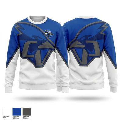 Conemaugh Valley Bluejays Crew Neck Sweatshirt - 1