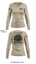 MRBN -A Co 97846825 Women's Long Sleeve V-neck Shirt - 21