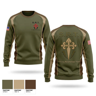 Crew Neck Sweatshirt, St. James Parish Sheriff's Office SRT, Police, Teamtime, Team time, sublimation, custom sports apparel, team uniforms, spirit wear, spiritwear, sports uniforms, custom shirts, team store, custom team store, fundraiser sports, apparel fundraiser