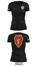 2-35 Infantry Batallion 77036654 Women's Short Sleeve V-neck Shirt - 28