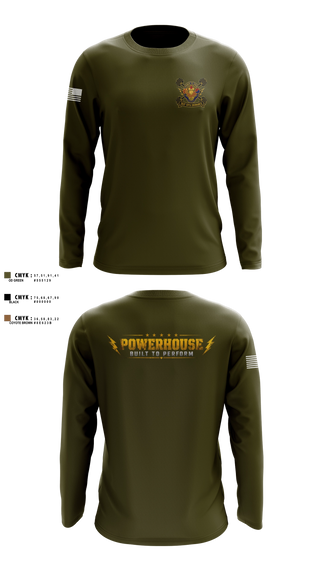 Long Sleeve Performance Shirt, 59th ORD BDE, Army, Teamtime, Team time, sublimation, custom sports apparel, team uniforms, spirit wear, spiritwear, sports uniforms, custom shirts, team store, custom team store, fundraiser sports, apparel fundraiser