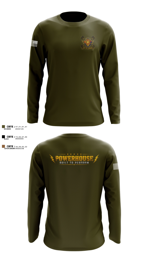 Long Sleeve Performance Shirt, 59th ORD BDE, Army, Teamtime, Team time, sublimation, custom sports apparel, team uniforms, spirit wear, spiritwear, sports uniforms, custom shirts, team store, custom team store, fundraiser sports, apparel fundraiser