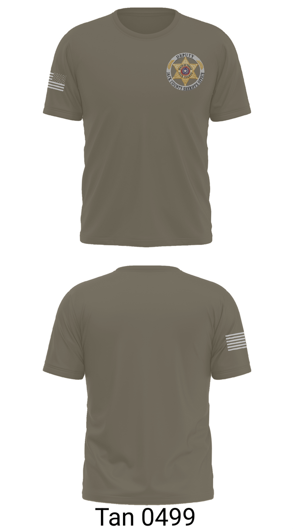 Short Sleeve Performance Shirt, Jack County Sheriff’s Office, Police, Teamtime, Team time, sublimation, custom sports apparel, team uniforms, spirit wear, spiritwear, sports uniforms, custom shirts, team store, custom team store, fundraiser sports, apparel fundraiser