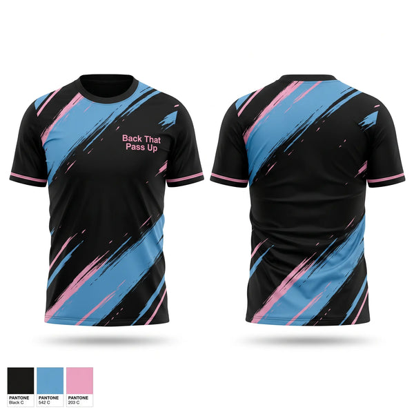 Short Sleeve Performance Shirt, Back That Pass Up, Men's Volleyball, Teamtime, Team time, sublimation, custom sports apparel, team uniforms, spirit wear, spiritwear, sports uniforms, custom shirts, team store, custom team store, fundraiser sports, apparel fundraiser