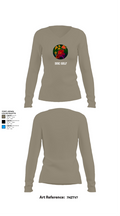 Disc golf 30921940 Women's Long Sleeve V-neck Shirt - 28