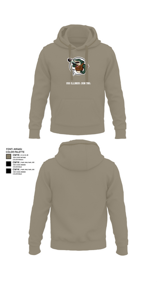 Hoodie, USS Illinois (SSN 786), , Teamtime, Team time, sublimation, custom sports apparel, team uniforms, spirit wear, spiritwear, sports uniforms, custom shirts, team store, custom team store, fundraiser sports, apparel fundraiser