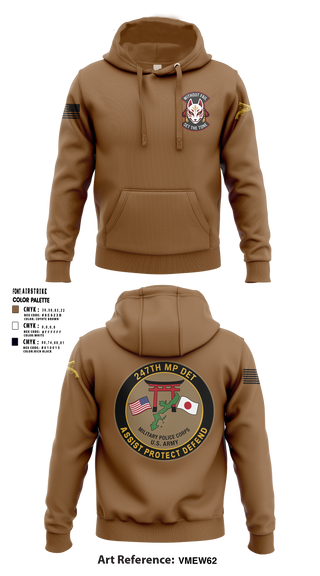 Hoodie, 247TH Military Police Detachment, Army, Teamtime, Team time, sublimation, custom sports apparel, team uniforms, spirit wear, spiritwear, sports uniforms, custom shirts, team store, custom team store, fundraiser sports, apparel fundraiser