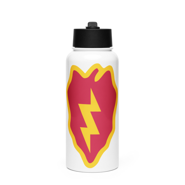 Arctic Angels 34365006 Stainless Steel Water Bottle with a Straw Lid