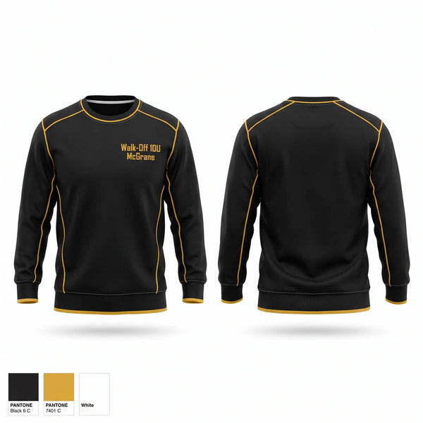 Crew Neck Sweatshirt, Walk-Off 10U McGrane, Softball, Teamtime, Team time, sublimation, custom sports apparel, team uniforms, spirit wear, spiritwear, sports uniforms, custom shirts, team store, custom team store, fundraiser sports, apparel fundraiser