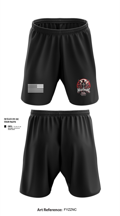 The Nightmare 34301444 Athletic Shorts With Pockets - 5