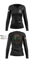 24th MDSB 11455369 Women's Long Sleeve V-neck Shirt - 3