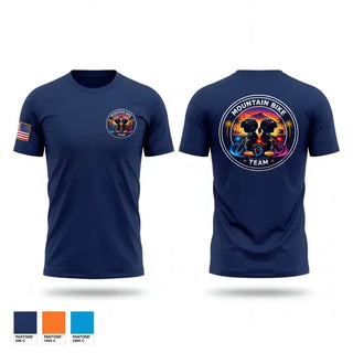 Short Sleeve Performance Shirt, Mountain Bike Team, Police, Teamtime, Team time, sublimation, custom sports apparel, team uniforms, spirit wear, spiritwear, sports uniforms, custom shirts, team store, custom team store, fundraiser sports, apparel fundraiser