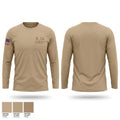 B Co 1-163rd 83424803 Long Sleeve Performance Shirt - 1